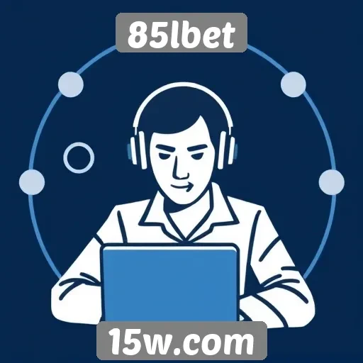 Como funciona o suporte ao cliente no 85lbet