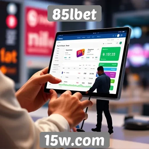 Experiência do usuário no site 85lbet